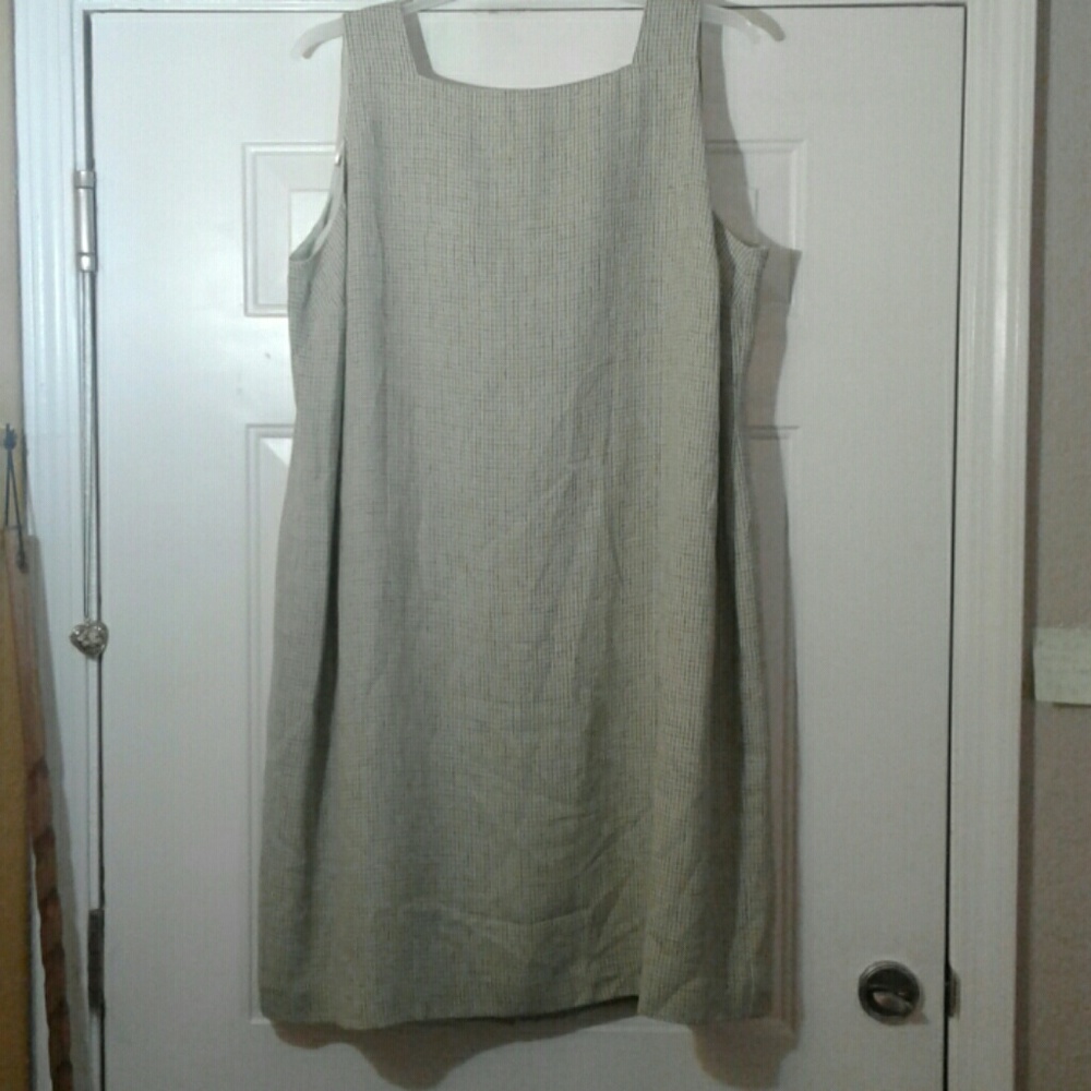 Plaza South 24WP Dress - Fine Plaid